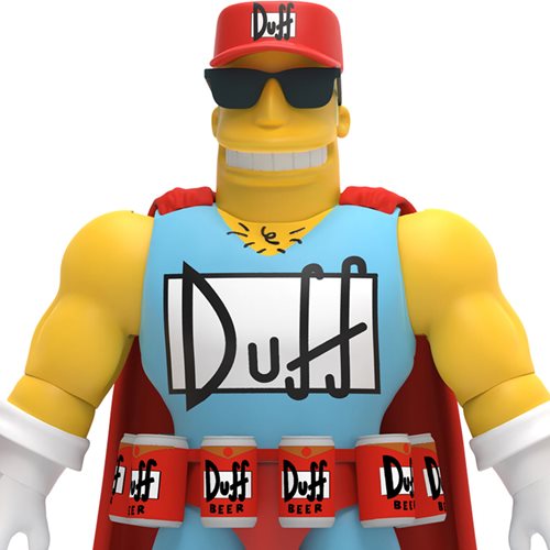The Simpsons Ultimates Duffman 7-Inch Action Figure