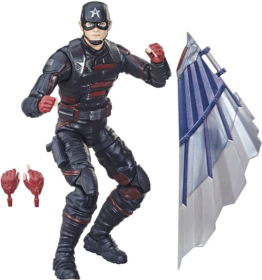 Avengers 2021 Marvel Legends 6-Inch U.S. Agent Action Figure (Captain America Flight Gear BAF)