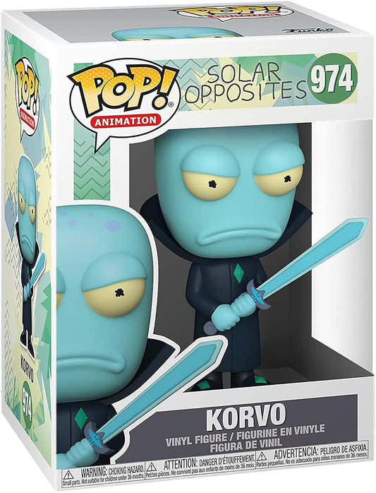 Solar Opposites Korvo Pop! Vinyl Figure