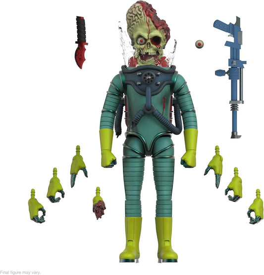 Mars Attacks! Ultimates Martian (Smashing the Enemy) 7-Inch Scale Action Figure