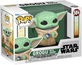 Star Wars Book of Boba Fett Grogu with Armor Funko Pop! #584