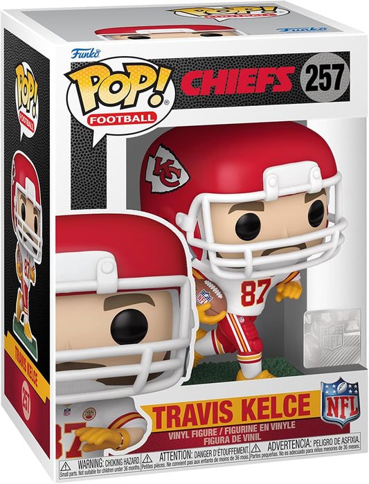 NFL Kansas City Chiefs Travis Kelce (Away) Funko Pop! Vinyl Figure #257
