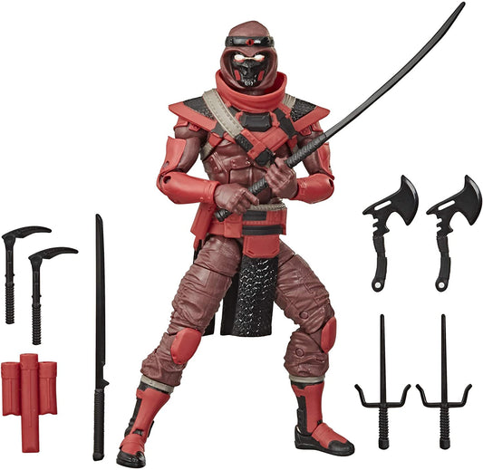 G.I. Joe Classified Series 6-Inch Red Ninja Action Figure