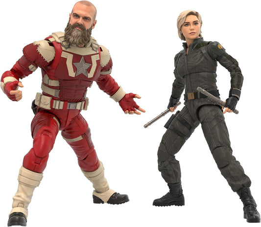 Thunderbolts Marvel Legends Yelena Belova and Red Guardian 6-Inch Action Figures 2-Pack