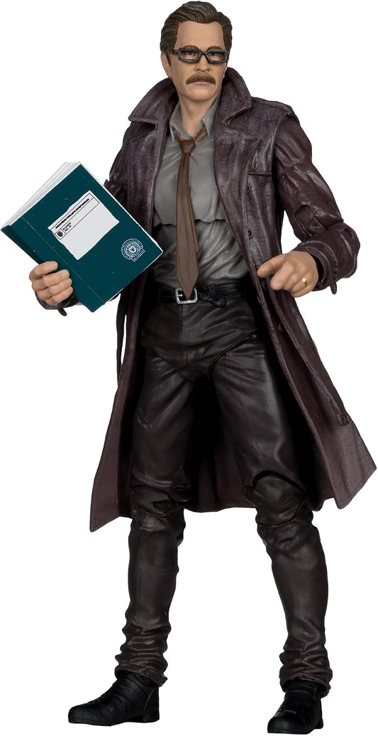 DC Multiverse Deluxe Theatrical Edition Wave 5 The Dark Knight Commissioner Gordon 7-Inch Scale Action Figure