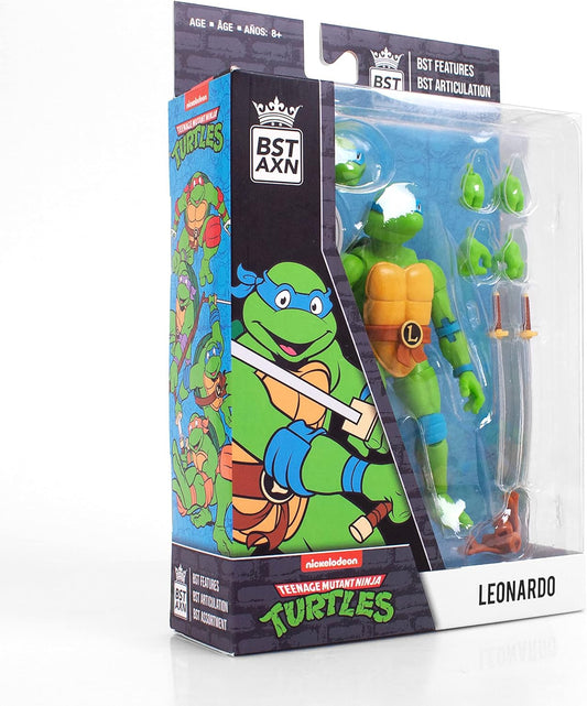 The Loyal Subjects Teenage Mutant Ninja Turtles Leonardo BST AXN 5-inch Action Figure