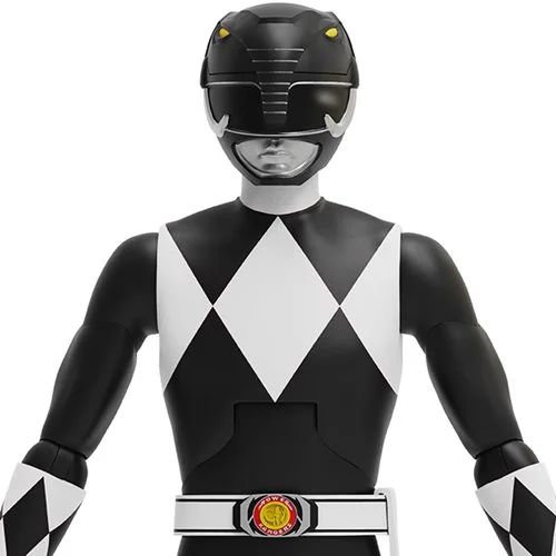 Power Rangers Ultimates Black Ranger 7-Inch Action Figure Super7