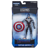 Avengers Hasbro Marvel Legends Series Endgame 6" Captain America Action Figure (Thanos BAF)