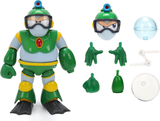 Jada Mega Man Bubble Man Deluxe 1:12 Scale Action Figure