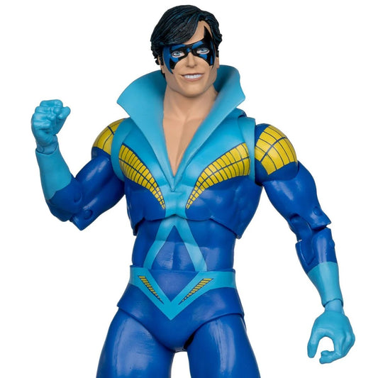 DC Direct Wave 5 Nightwing Teen Titans 7-Inch Scale Action Figure with McFarlane Toys Digital Collectible
