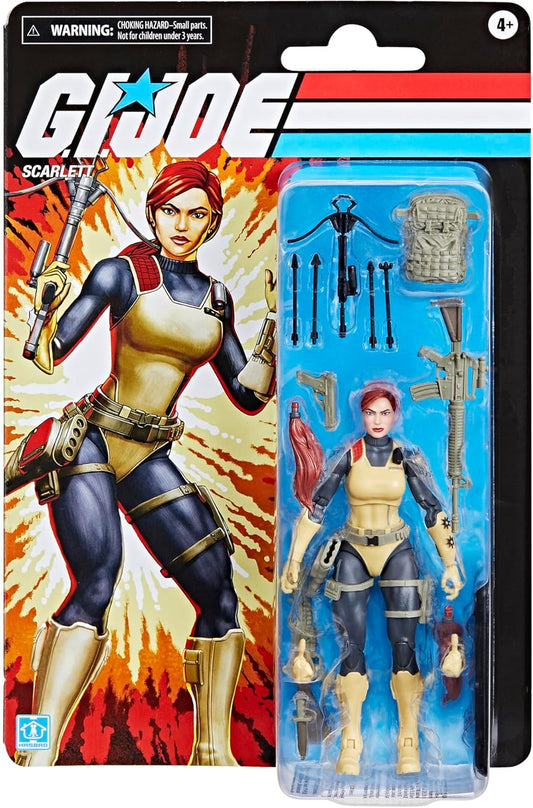 G.I. Joe Classified Series 6-Inch Retro Scarlett Action Figure