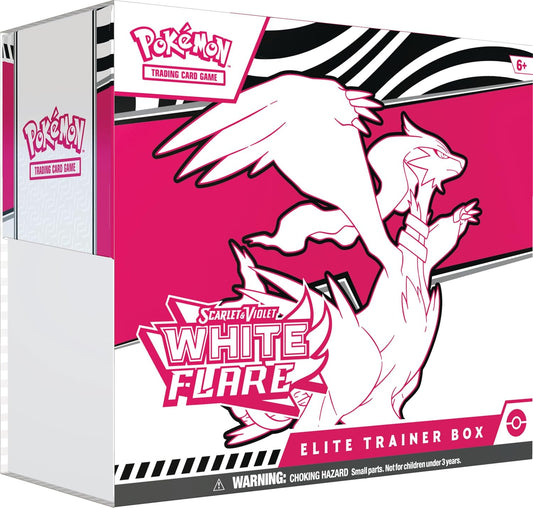 Pokemon TCG Scarlet & Violet 10.5 White Flare Elite Trainer Box