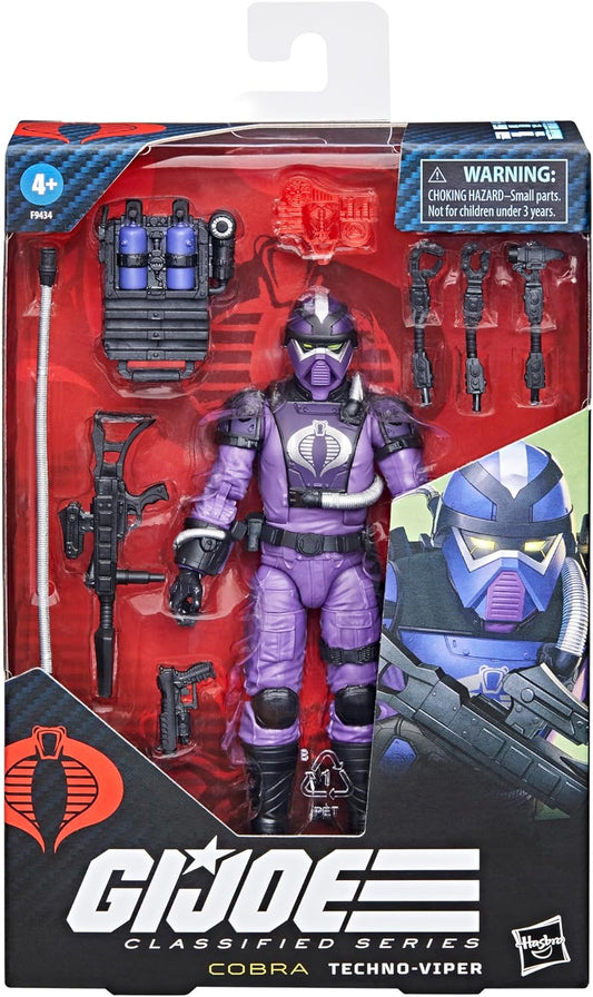 G.I. Joe Classified Series 6-Inch Cobra Techno-Viper Action Figure