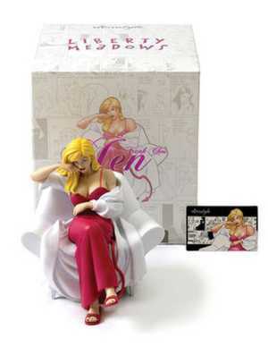 Frank Cho's Jen in Red Dress Statue