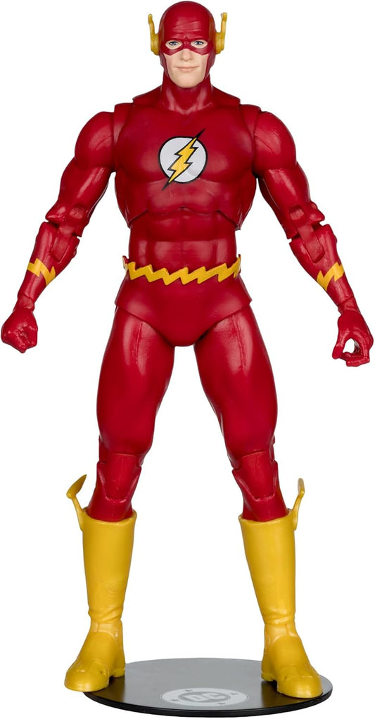 DC Direct Page Punchers Wave 11 The Flash Barry Allen The Flash #123 7-Inch Scale Action Figure with Comic