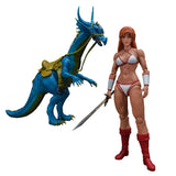 Golden Axe Tyris Flare and Blue Dragon 1:12 Scale Action Figure