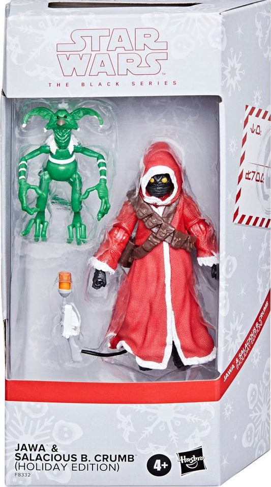 Star Wars The Black Series Jawa and Salacious B. Crumb (Holiday Edition) 6" Figure Set