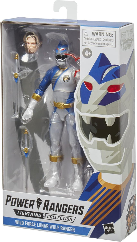 Power Rangers Lightning Collection Wild Force Lunar Ranger 6-inch Action Figure