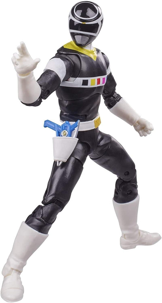 Power Rangers Lightning Collection In Space Black Ranger 6-inch Action Figure
