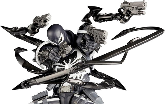 Marvel Amazing Yamaguchi Revoltech NR061 Agent Venom Action Figure (Reissue)