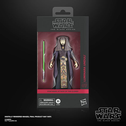Star Wars The Black Series Luminara Unduli 6-Inch Action Figure