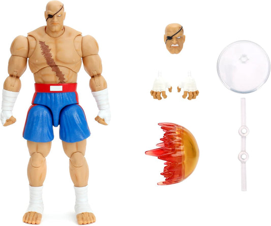 Ultra Street Fighter II Sagat 6-Inch Scale Deluxe Action Figure