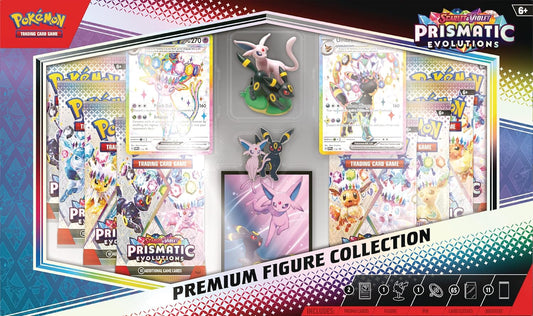 Pokemon TCG: Scarlet & Violet Prismatic Evolutions Premium Figure Collection