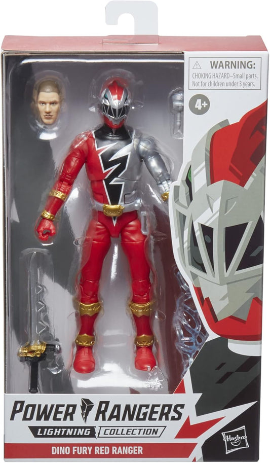 Power Rangers Lightning Collection Dino Fury Red Ranger 6-inch Action Figure