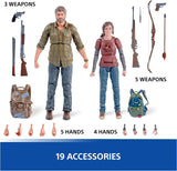 The Last of Us Shapes Collection Joel and Ellie 6-Inch Action Figure 2-Pack