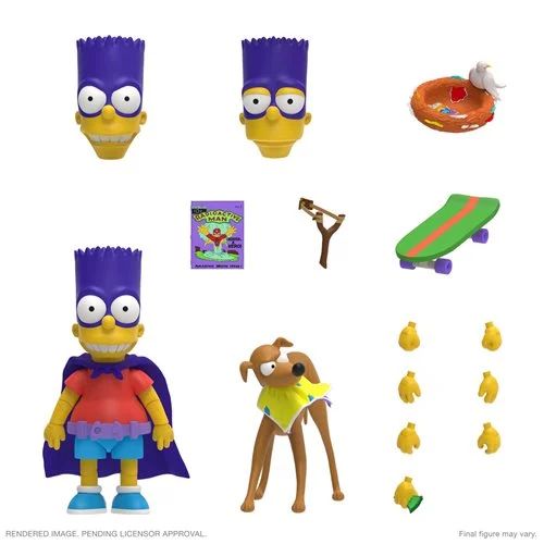 The Simpsons Ultimates Bartman 7-Inch Action Figure
