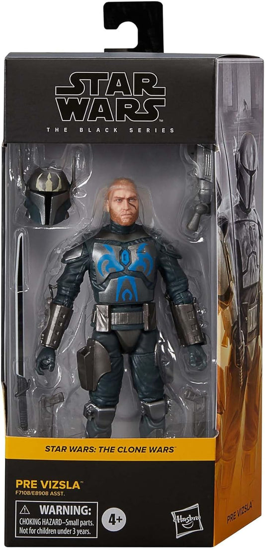 Star Wars The Black Series Pre Vizsla (The Clone Wars) 6" Action Figure