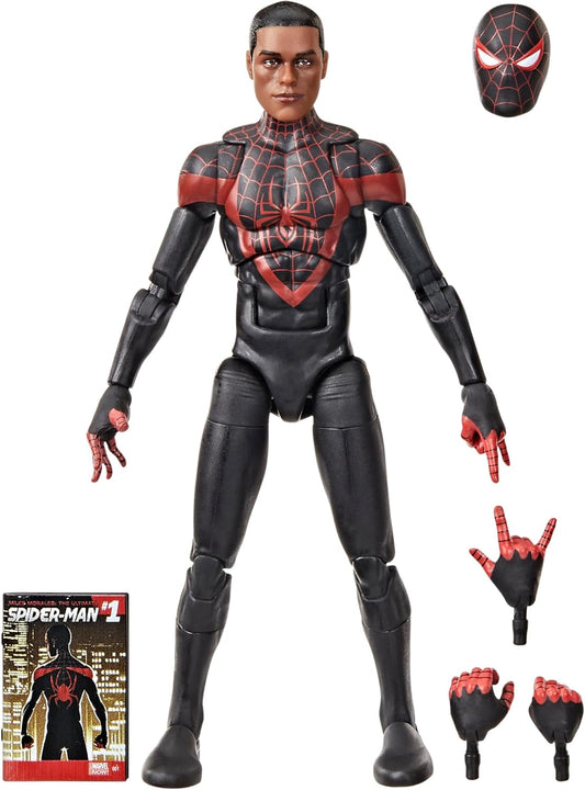 Marvel Legends Ultimate Miles Morales Comics-Inspired 6-Inch Action Figure