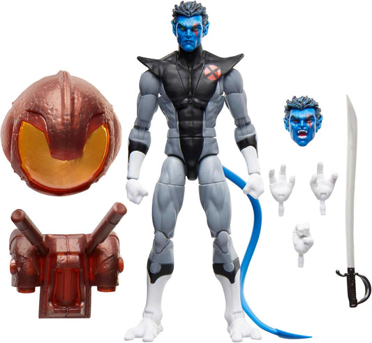 X-Men Marvel Legends X-Force Nightcrawler 6-Inch Action Figure (Nemesis BAF)