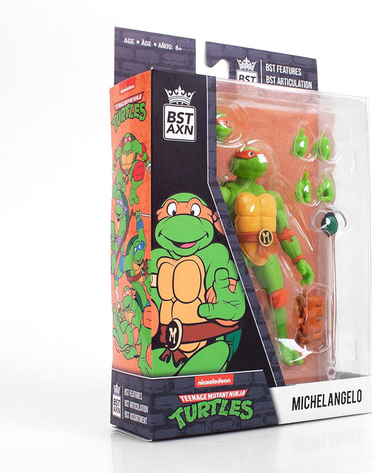 The Loyal Subjects Teenage Mutant Ninja Turtles Michelangelo BST AXN 5-inch Action Figure