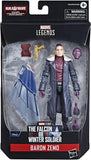 Avengers 2021 Marvel Legends 6-Inch Baron Zemo Action Figure (Captain America Flight Gear BAF)
