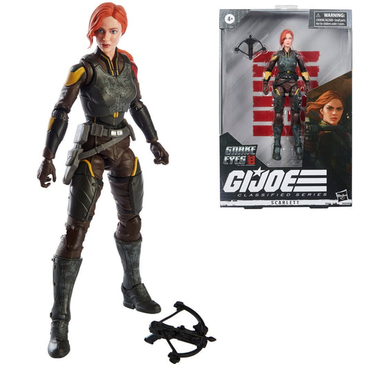 G.I. Joe Classified Series 6-Inch Snake Eyes: G.I. Joe Origins Scarlett Action Figure