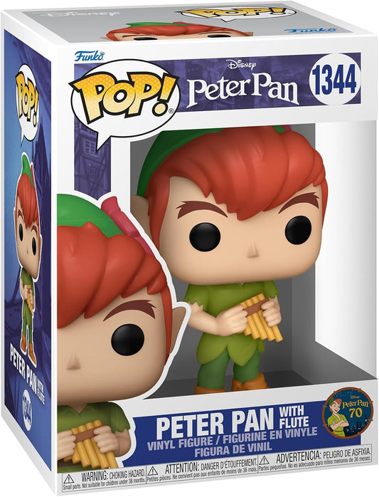 Peter Pan 70th Anniversary Peter Pan with Flute Funko Pop! Vinyl Figure #1344