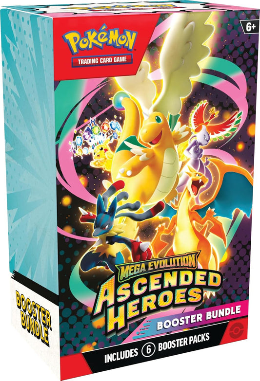 Pokemon TCG: Mega Evolution—Ascended Heroes Booster Bundle