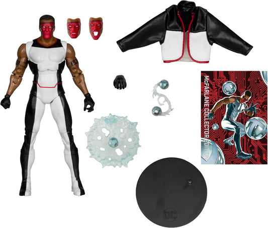 DC McFarlane Collector Edition Wave 8 Mr. Terrific JSA 7-Inch Scale Action Figure #27