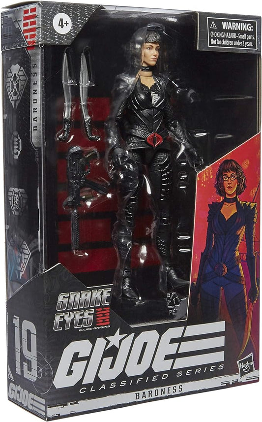 G.I. Joe Classified Series 6-Inch Snake Eyes: G.I. Joe Origins Baroness Action Figure