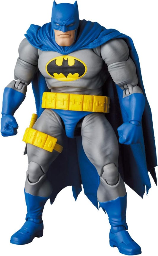 Batman: The Dark Knight Returns Batman (Blue Version) and Robin MAFEX Action Figures
