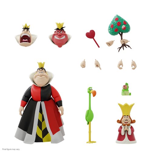 Disney Ultimates Alice in Wonderland Queen of Hearts 7-Inch Scale Action Figure