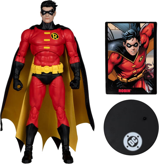DC Direct Page Punchers Wave 12 Robin Teen Titans #41 7-Inch Scale Action Figure with Comic