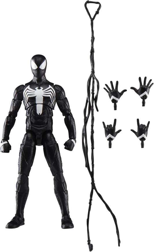 Spider-Man Marvel Legends Series Gamerverse Peter Parker Black Suit 6-Inch Action Figure