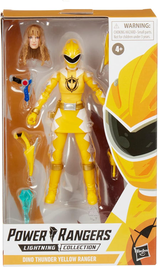Power Rangers Lightning Collection Dino Thunder Yellow Ranger 6-inch Action Figure