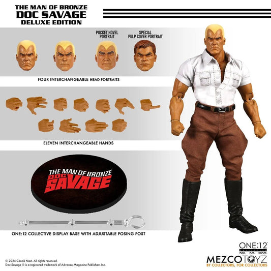 Doc Savage: The Man of Bronze Deluxe Edition One:12 Collective Action Figure