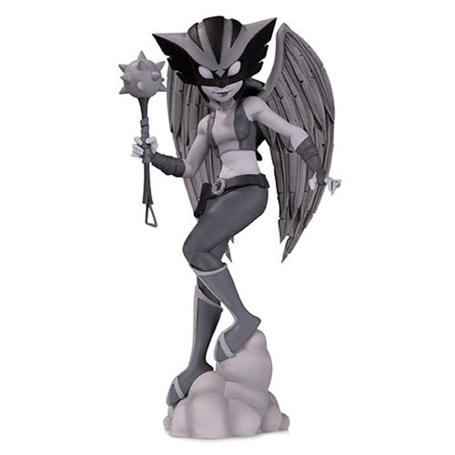 DC Artists' Alley Hawkgirl Black and White by Chrissie Zullo Designer Vinyl Figure