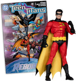 DC Direct Page Punchers Wave 12 Robin Teen Titans #41 7-Inch Scale Action Figure with Comic