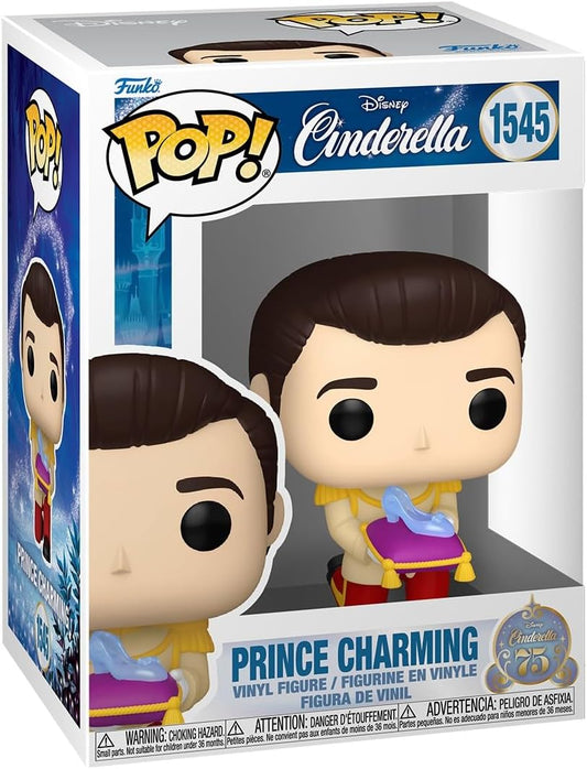 Cinderella 75th Anniversary Prince Charming Funko Pop! #1545