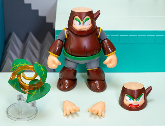 Jada Mega Man Wood Man Deluxe 1:12 Scale Action Figure